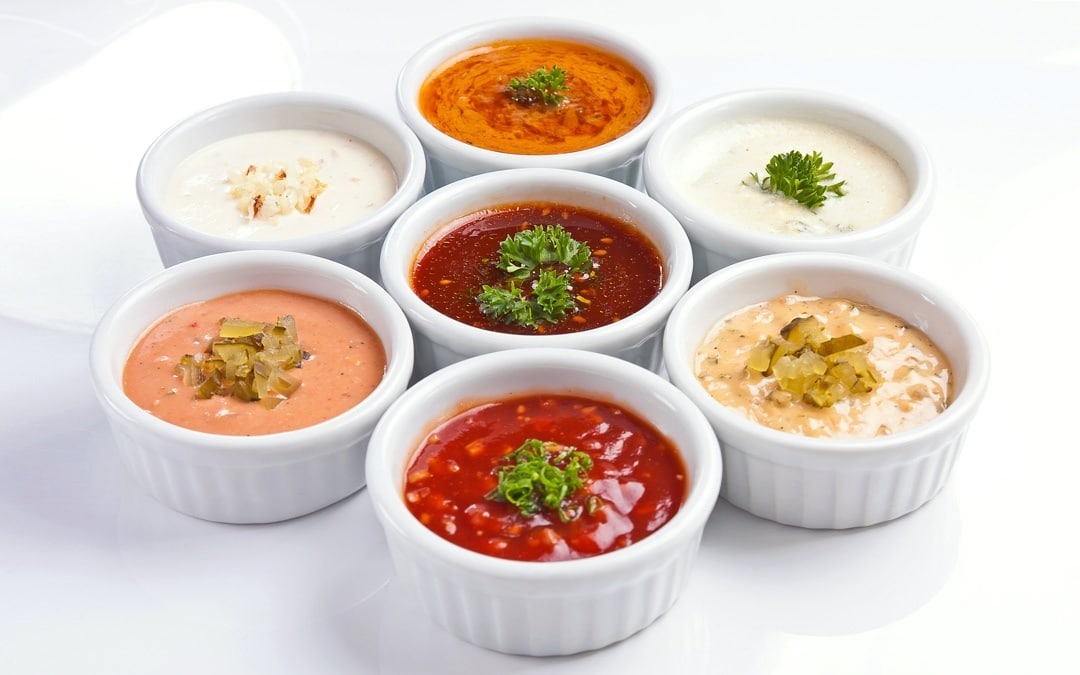 sauces can contain various starches.